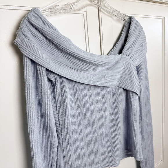 Lost And Wander DRIFT AWAY TOP Baby Blue Sz Small - Picture 4 of 12